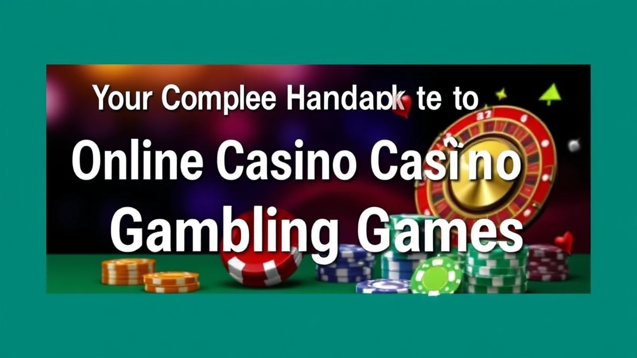 Your Complete Handbook to Online Casino Gambling Games: A Beginner's Roadmap